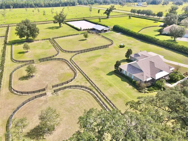 a view of a lake with a city view
