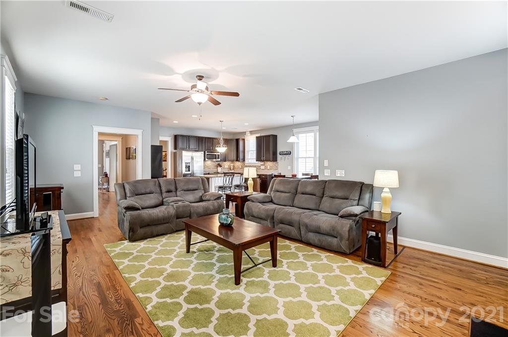 3555 Richard's Crossing Fort Mill, SC 29708 - Photo 20 of 37 a living room with furniture and a flat screen tv