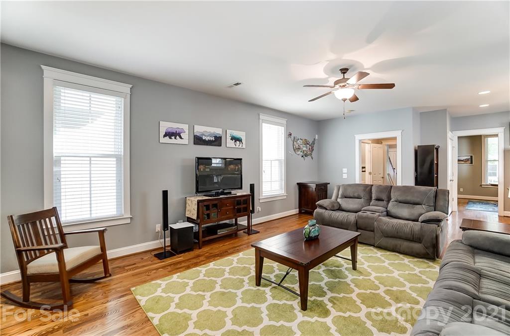3555 Richard's Crossing Fort Mill, SC 29708 - Photo 21 of 37 a living room with furniture a flat screen tv and a window