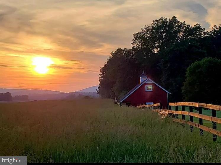 1651 Blue Ridge Farm Road Upperville, VA 20184 - Photo 41 of 41 sunset over Rokeby Road