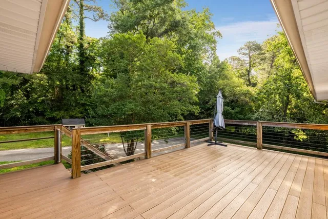 a view of outdoor space with seating