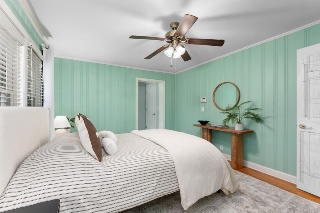 1865 Briarlake Circle Decatur, GA 30033 - Photo 18 of 32 a bedroom with a bed and window