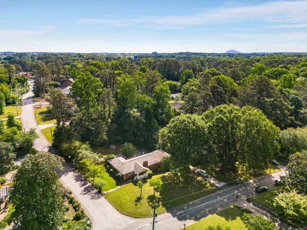 1865 Briarlake Circle Decatur, GA 30033 - Photo 32 of 32 a view of a lake in middle of forest