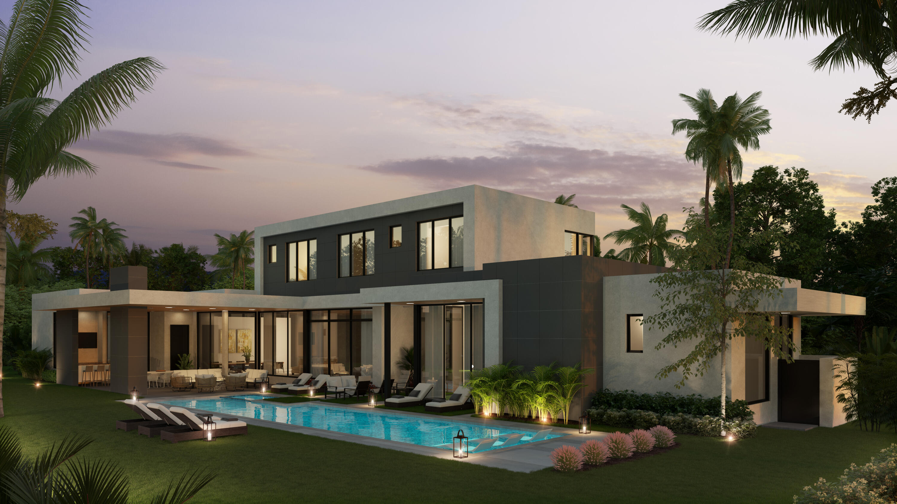 11751 Northwest 15th Street Plantation, FL 33323 - Photo 25 of 25 Model B Back Rendering