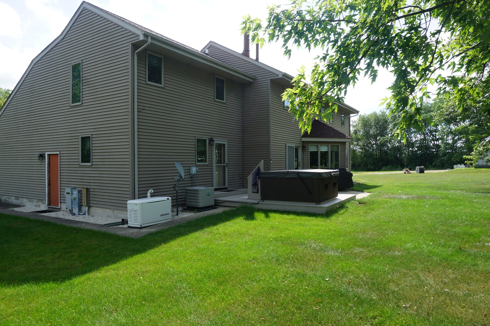 4914 Highway 113 Kankakee, IL 60901 - Photo 4 of 54 a view of an house with backyard porch and furniture