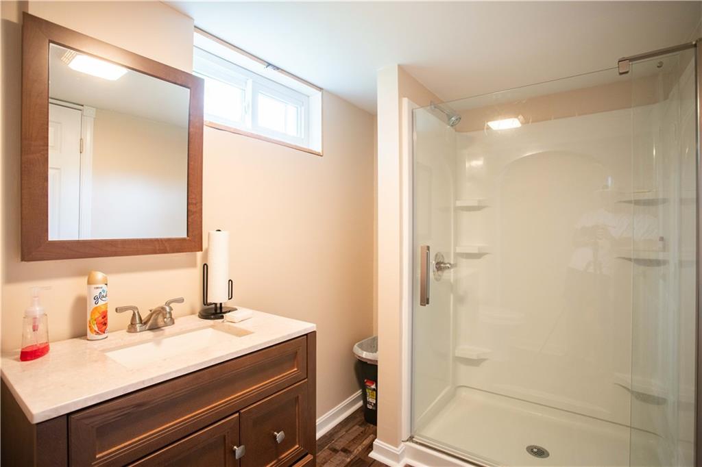 490 Barclay Hill Road Beaver, PA 15009 - Photo 18 of 26 a bathroom with a sink and a mirror