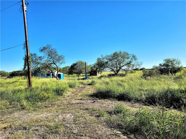 a view of a garden with a lake