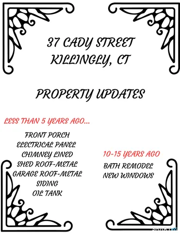 $350,000 | 37 Cady Street, Killingly, CT 06239