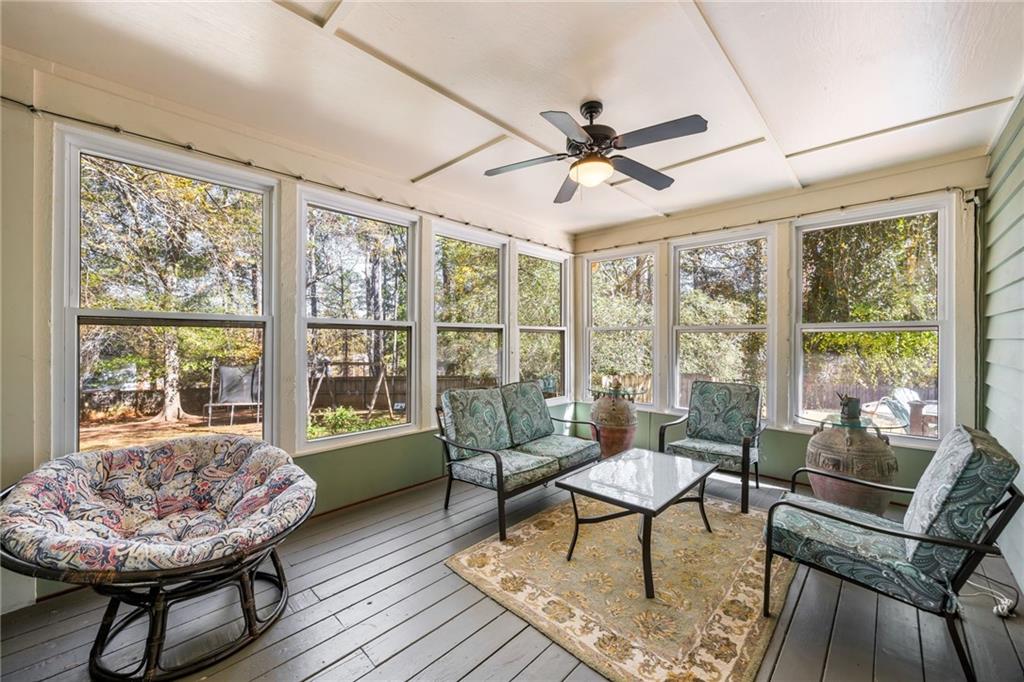 1505 Old John Ward Road Marietta, GA 30064 - Photo 17 of 50 a living room with furniture and a window