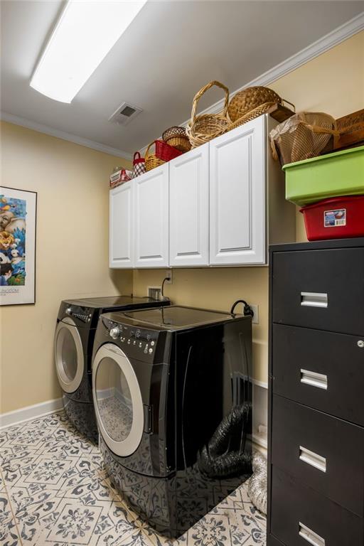 1505 Old John Ward Road Marietta, GA 30064 - Photo 42 of 50 a utility room with sink dryer and washer