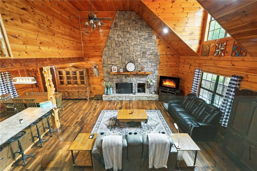 749 Old Federal Road South Chatsworth, GA 30705 - Photo 3 of 45 a view of a balcony with two chairs