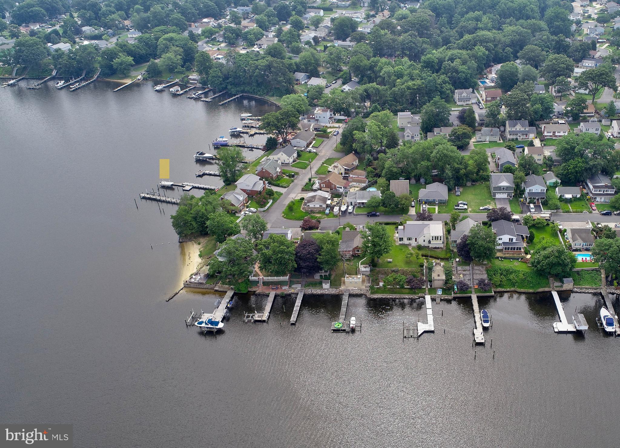 7638 Laurel Drive Pasadena, MD 21122 - Photo 6 of 51 Drone pic of pier