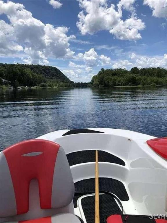 2936 River Road Mount Bethel, PA 18343 - Photo 17 of 20 a view of table and chair in the lake