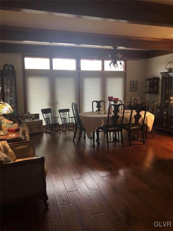 2936 River Road Mount Bethel, PA 18343 - Photo 8 of 20 a dining hall with furniture window and wooden floor