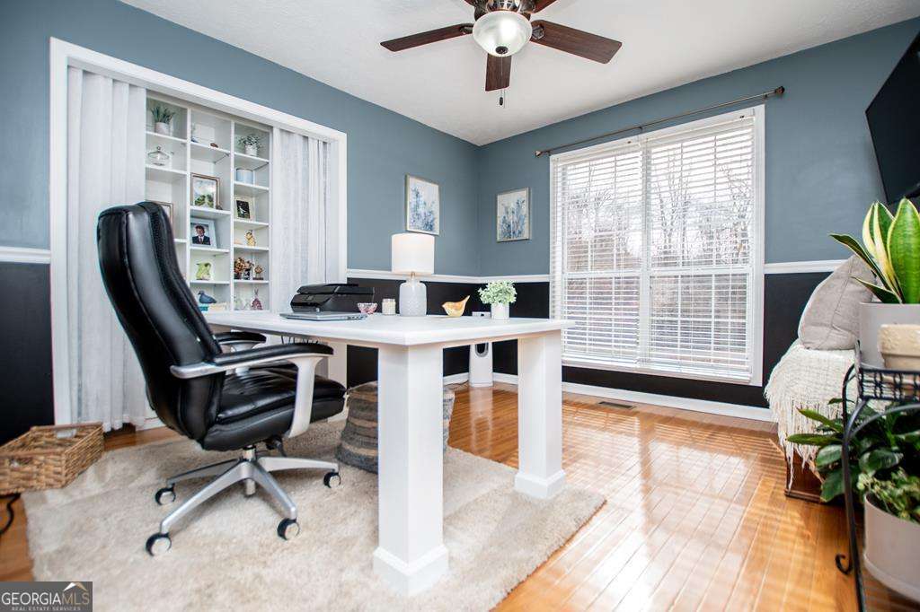 2 Pine Hill Drive Ranburne, AL 36273 - Photo 52 of 91 a view of a workspace with furniture and a window