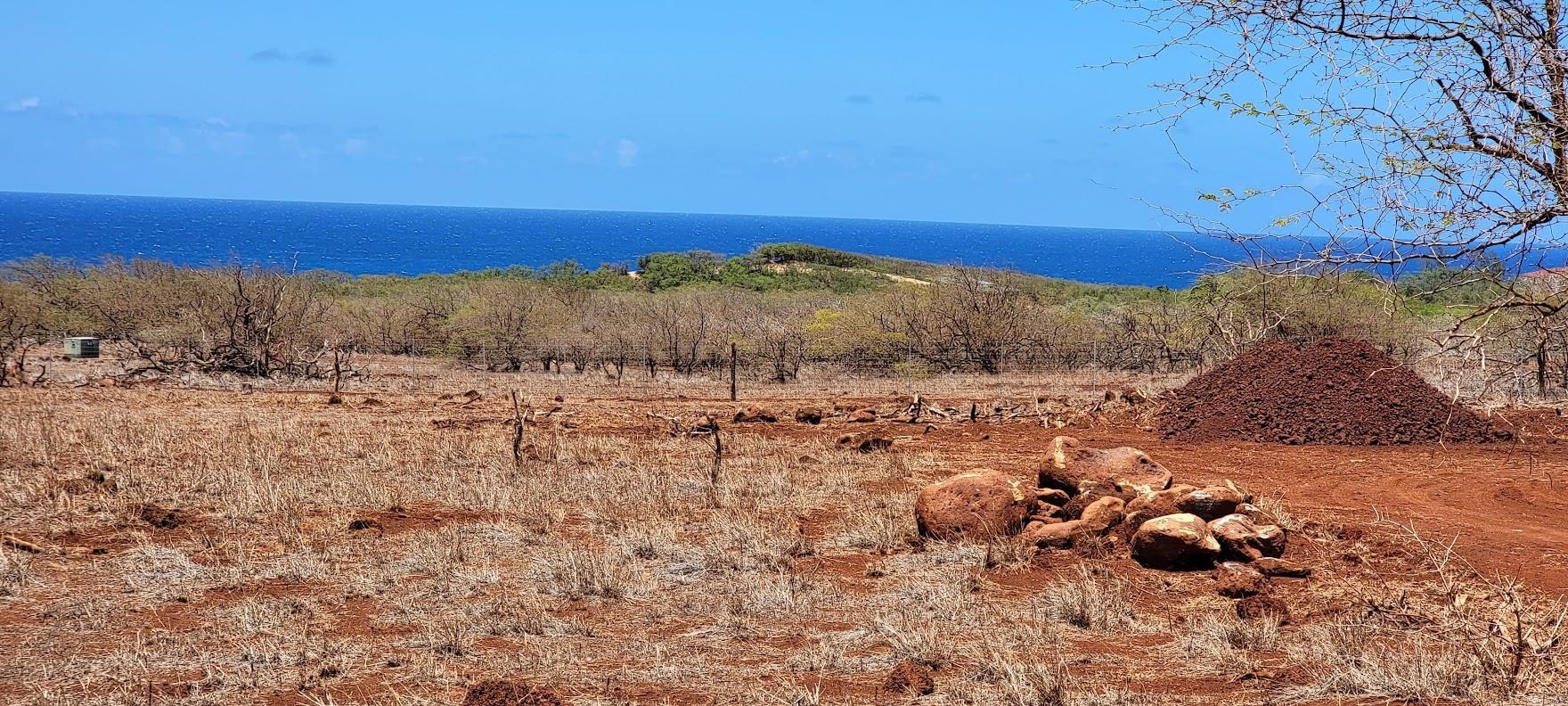 4040 Pohakuloa Road, Unit LOT 231 Maunaloa, HI 96770 - Photo 6 of 12 a view of a yard with an ocean
