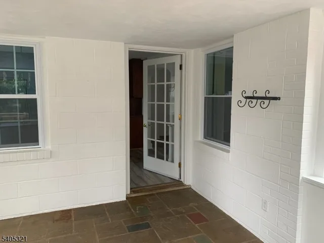 a view of front door