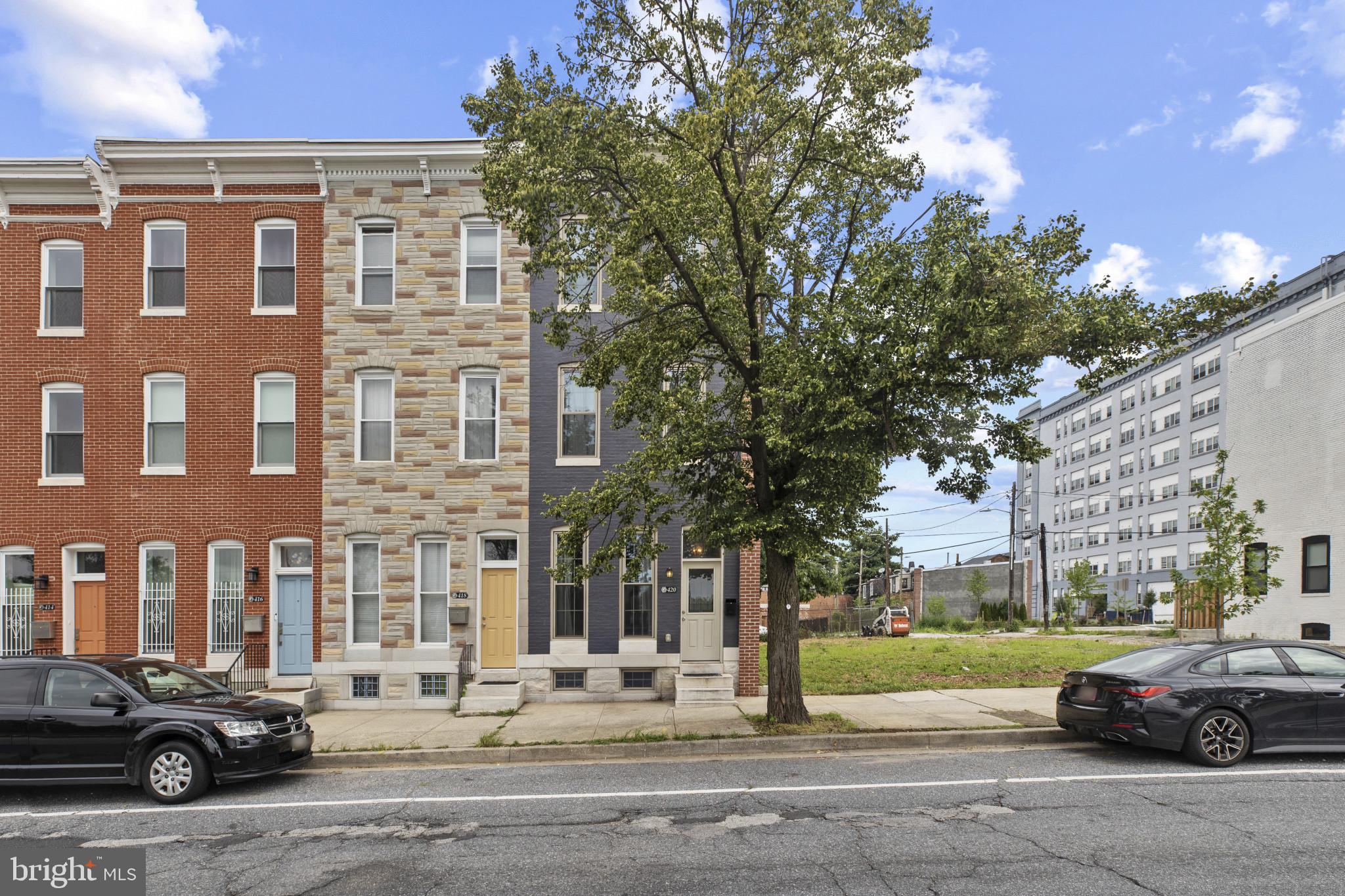420 East Biddle Street Baltimore, MD 21202 - Photo 2 of 47 a car parked in front of a building