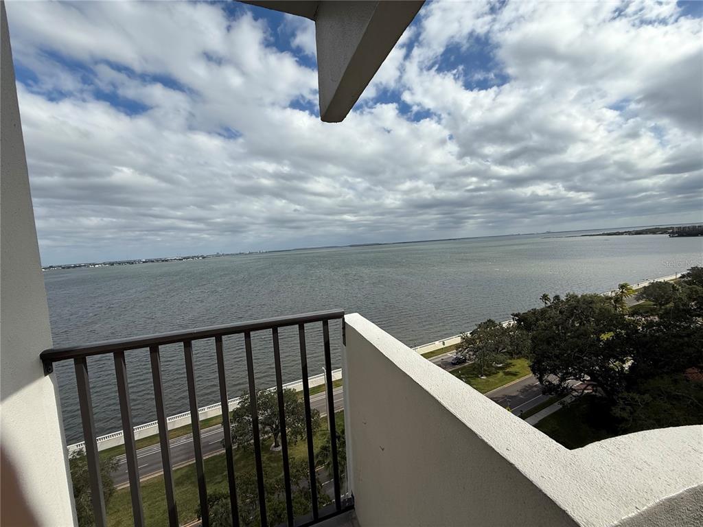 4141 Bayshore Boulevard, Unit 1203 Tampa, FL 33611 - Photo 10 of 16 a view of lake from a balcony