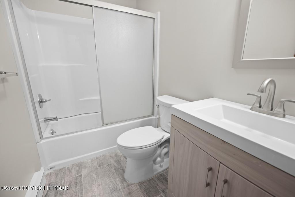 117 Outpost Way Pocono Pines, PA 18350 - Photo 14 of 36 a bathroom with a sink toilet and shower