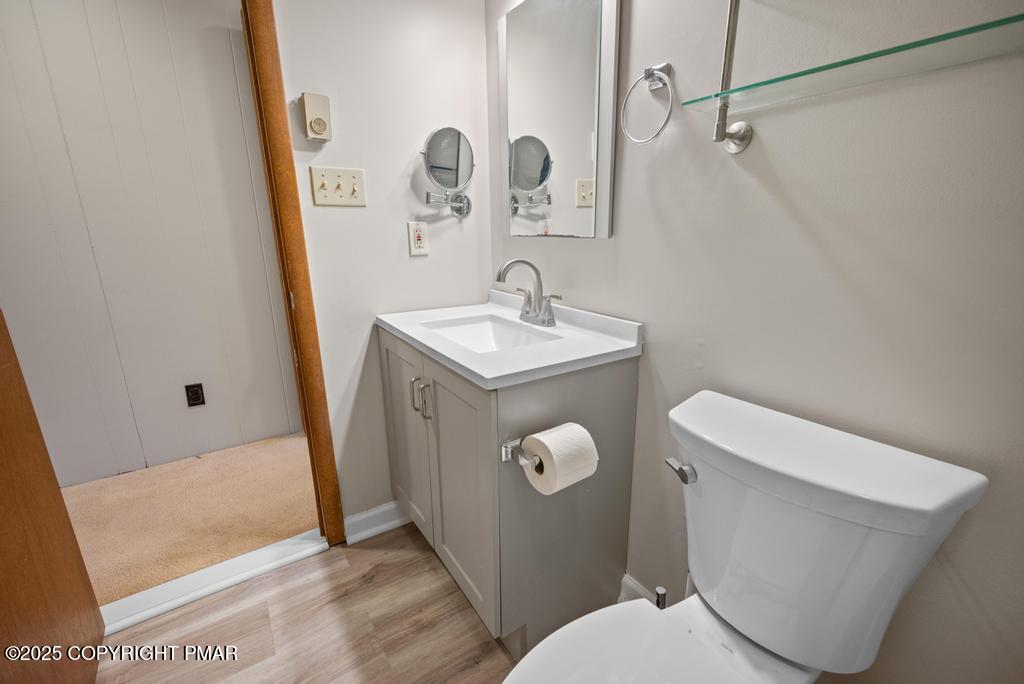 117 Outpost Way Pocono Pines, PA 18350 - Photo 22 of 36 a bathroom with a sink and toilet