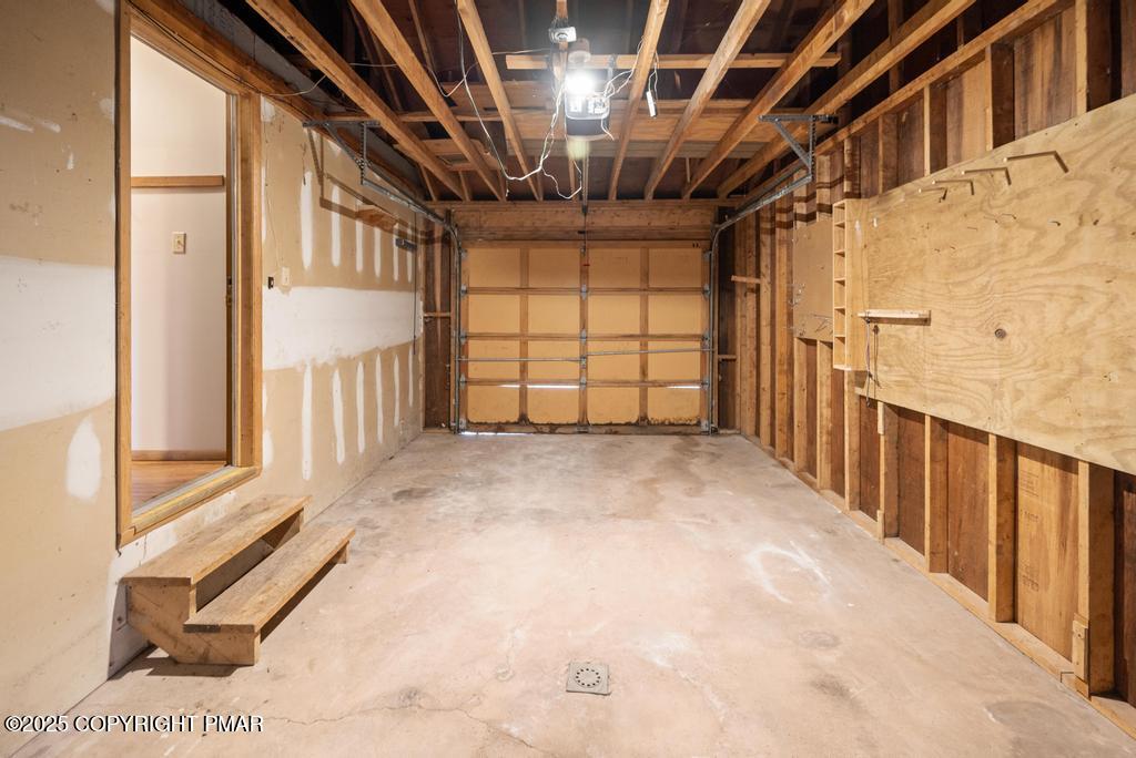 117 Outpost Way Pocono Pines, PA 18350 - Photo 24 of 36 a view of a hallway with wooden walls