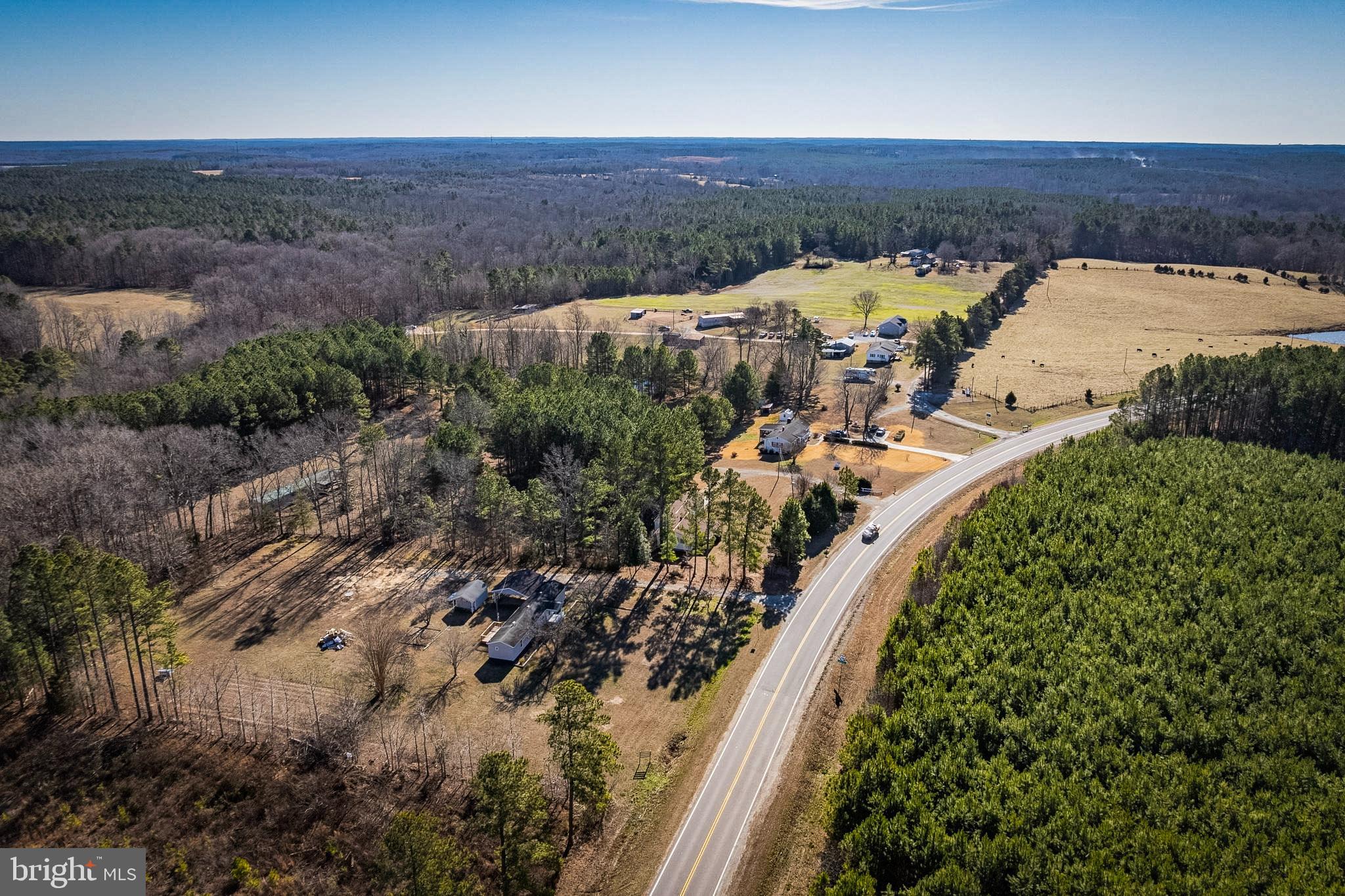 870 South Hill Road Brodnax, VA 23920 - Photo 36 of 39 an aerial view of multiple house