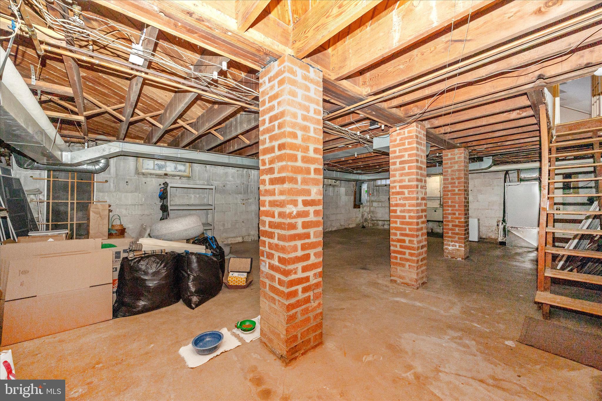 328 Lindbergh Avenue Frederick, MD 21701 - Photo 42 of 53 Basement has utility sink & Bilco doors to yard.