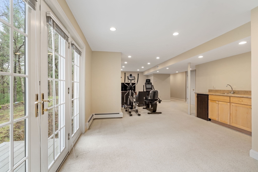 5 Powisset Street Dover, MA 02030 - Photo 33 of 41 a view of a room with gym equipment