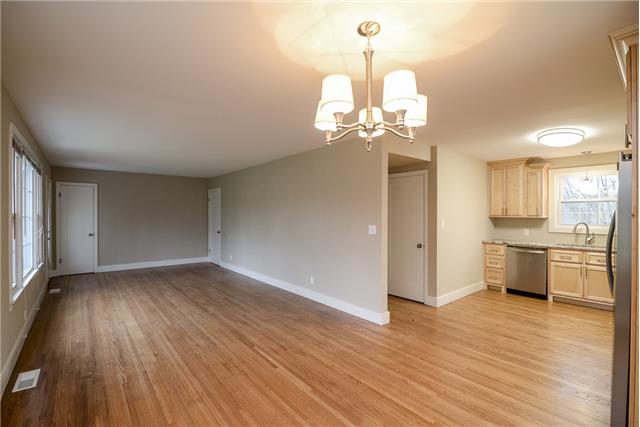 Open to the newly remodeled kitchen!