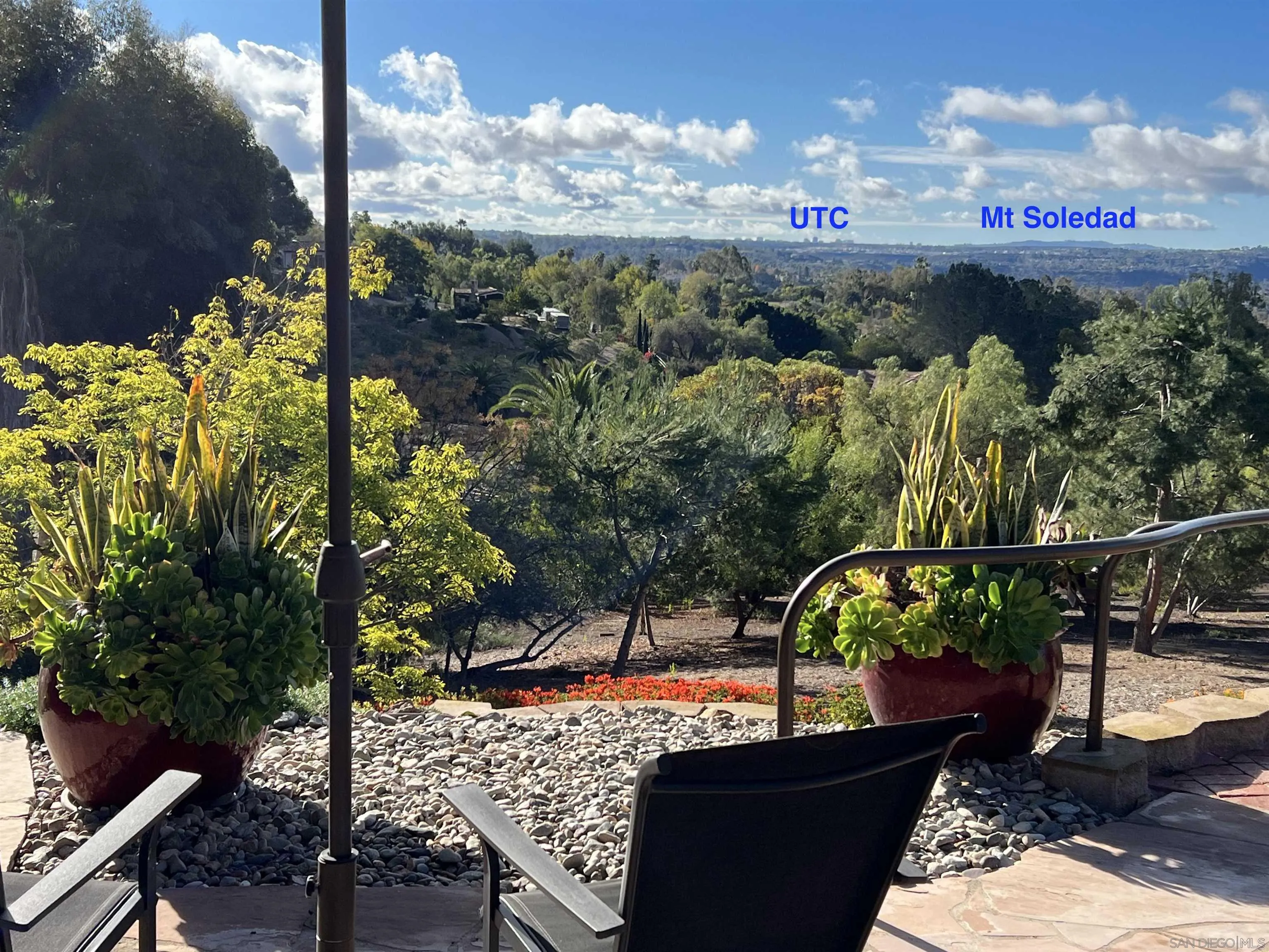17136 El Mirador Rancho Santa Fe, CA 92067 - Photo 49 of 58 a view of a couches and a table in the patio