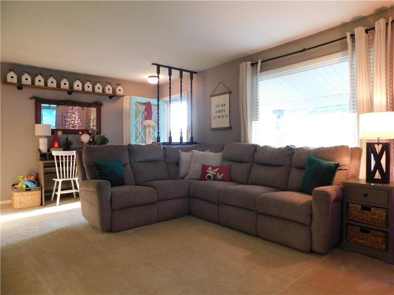 440 Mount Morris Road Mount Morris, PA 15349 - Photo 2 of 50 a living room with furniture and a large window