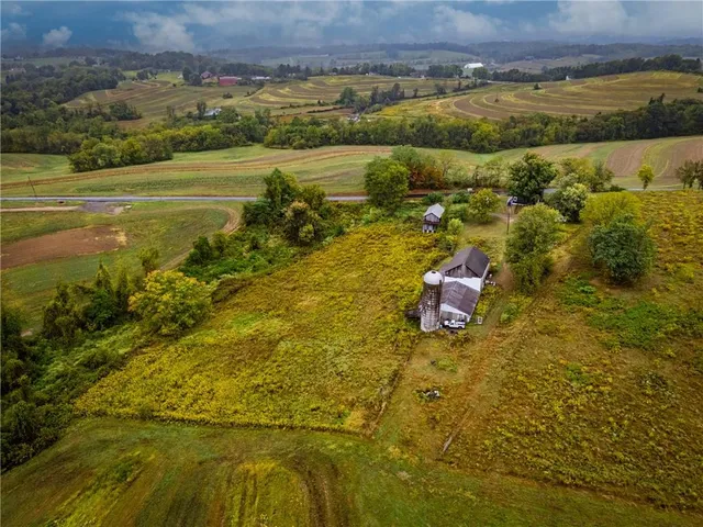 a view of a lake with a mountain