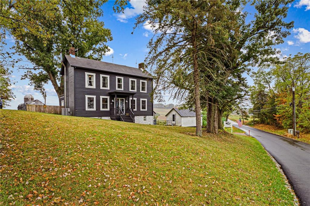 580 Green Valley Road Eighty Four, PA 15330 - Photo 43 of 45 a house view with swimming pool in front of it