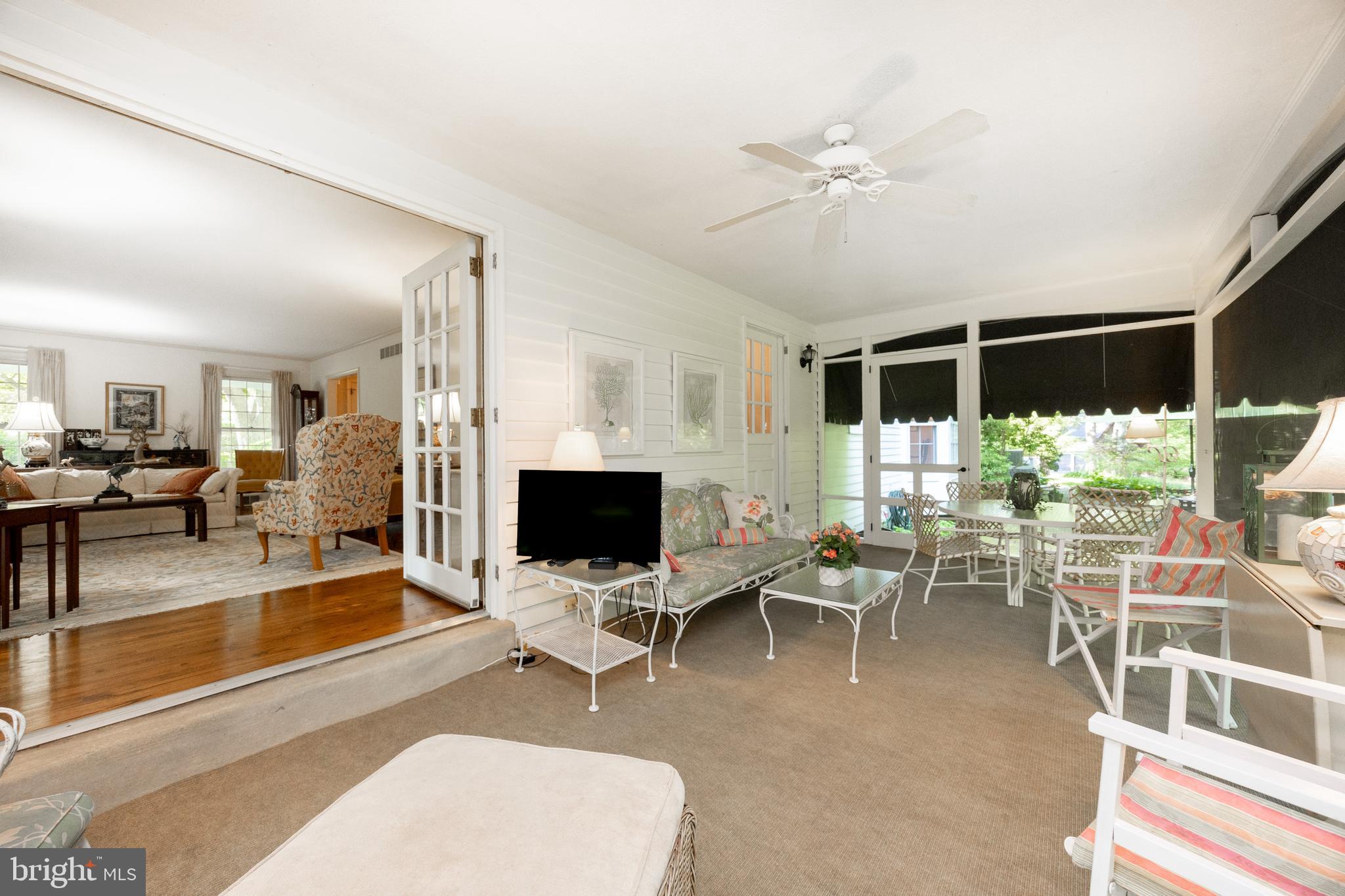 8 Apple Row Kennett Square, PA 19348 - Photo 11 of 35 Screened Porch view to Living Room