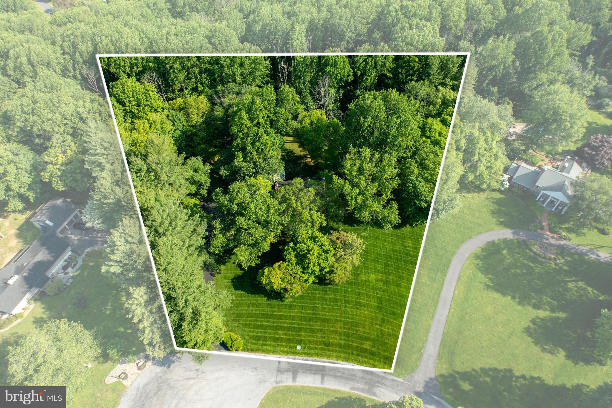 8 Apple Row Kennett Square, PA 19348 - Photo 35 of 35 Aerial Plot View