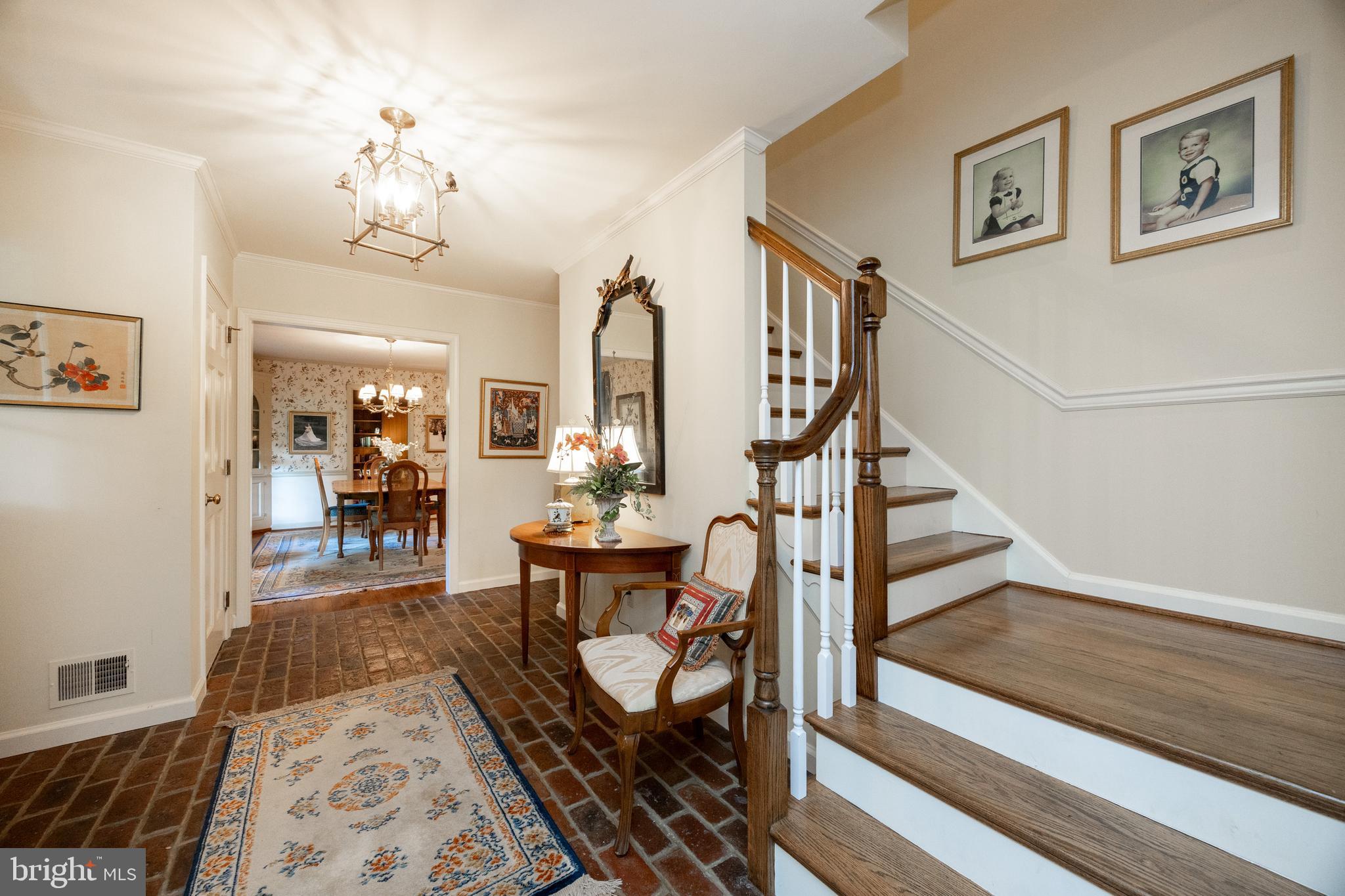 8 Apple Row Kennett Square, PA 19348 - Photo 6 of 35 Foyer with brick floor