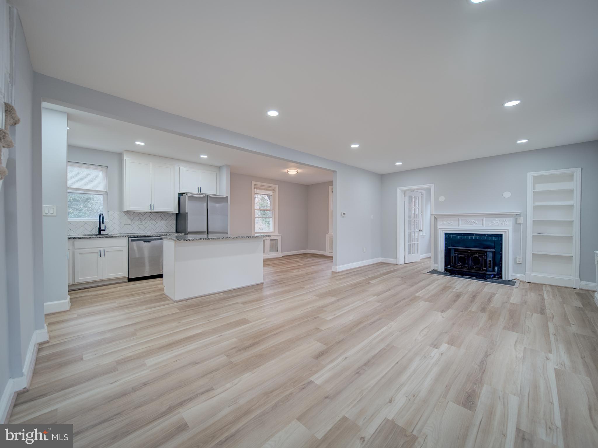 4308 Alabama Avenue Southeast Washington, DC 20019 - Photo 12 of 47 a view of kitchen with wooden floor and a window
