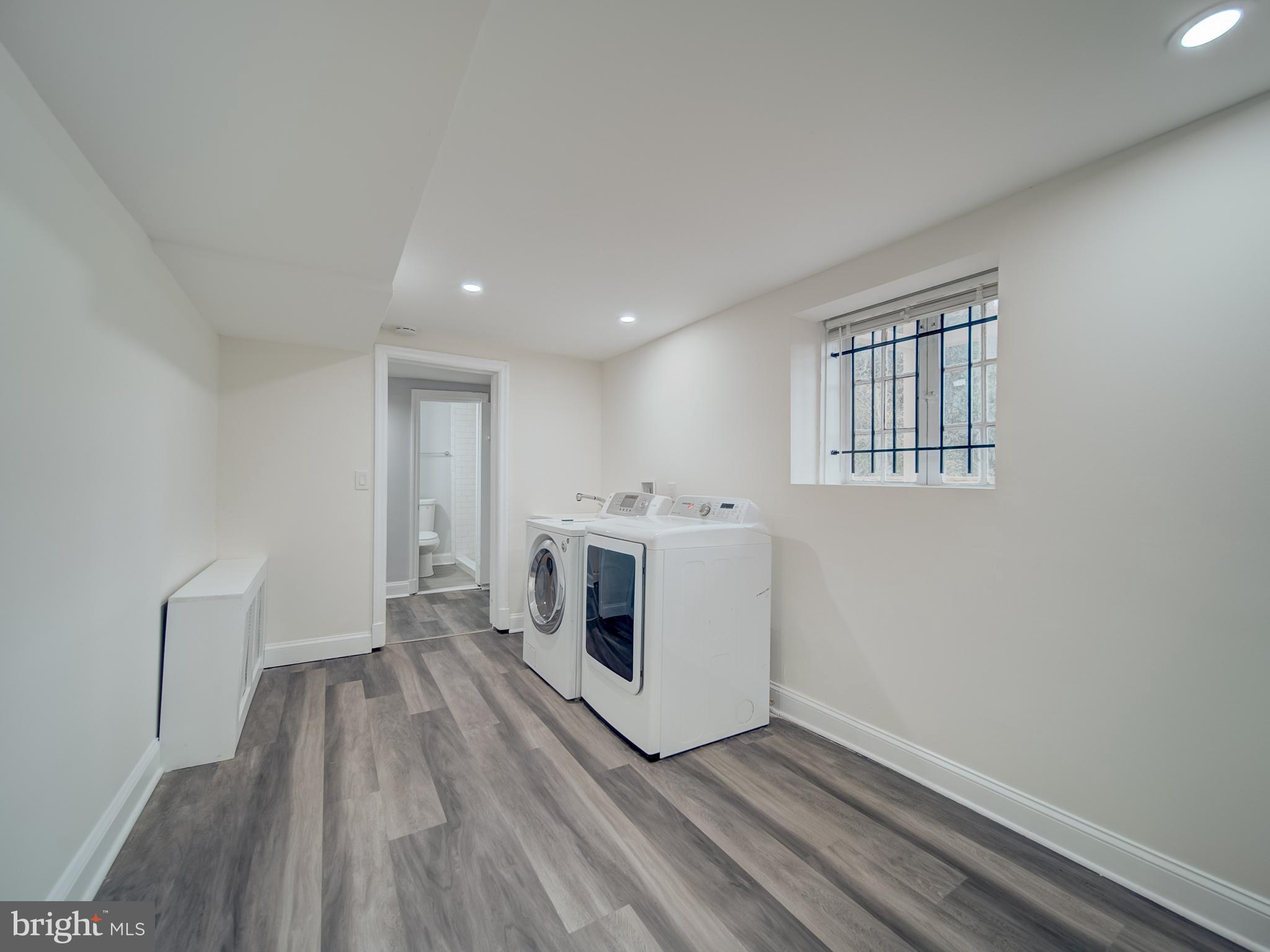4308 Alabama Avenue Southeast Washington, DC 20019 - Photo 28 of 47 a view of utility room with washer and dryer
