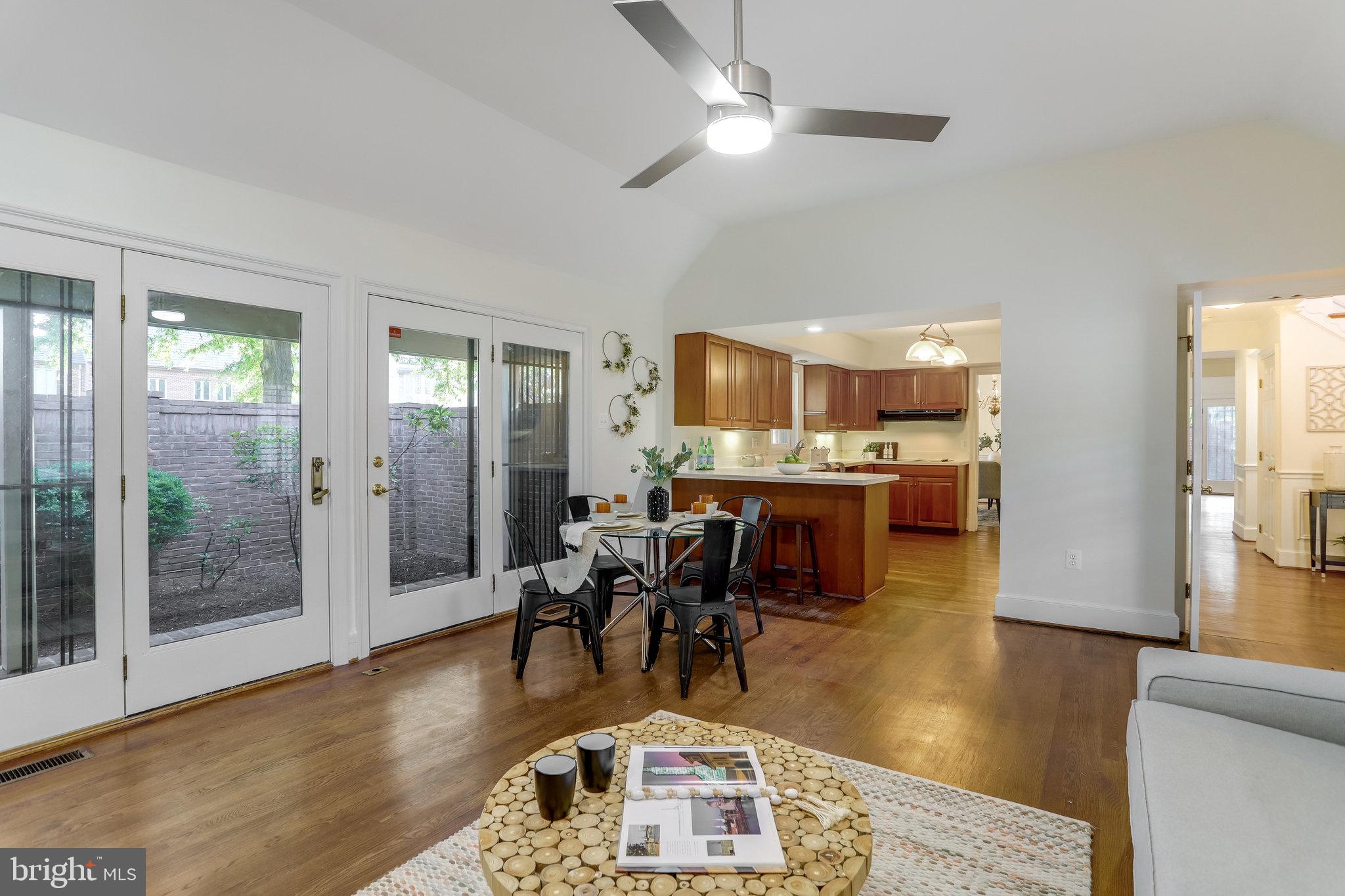 2644 North Glebe Road Arlington, VA 22207 - Photo 8 of 45 Family room is open to the kitchen