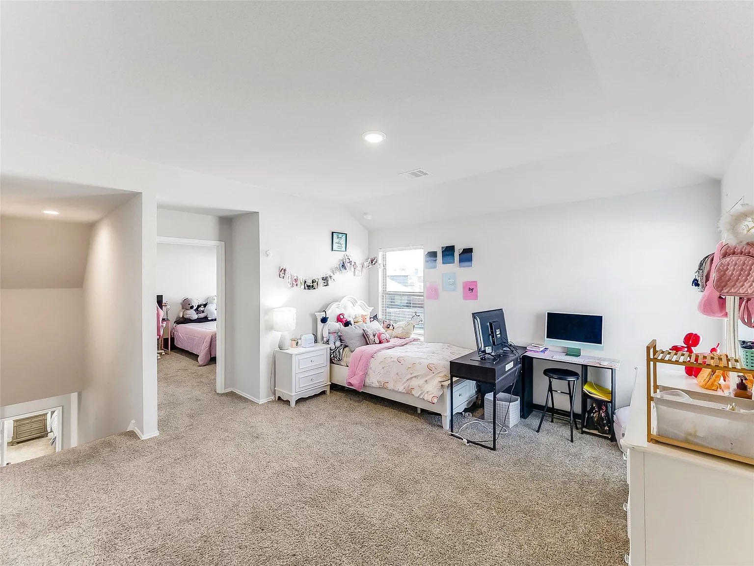 2406 High Spruce Circle Spring, TX 77373 - Photo 21 of 32 a bed room with furniture and a baby crib