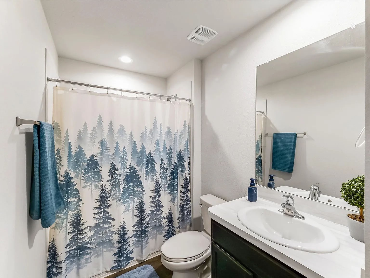 2406 High Spruce Circle Spring, TX 77373 - Photo 23 of 32 a bathroom with a sink toilet and shower