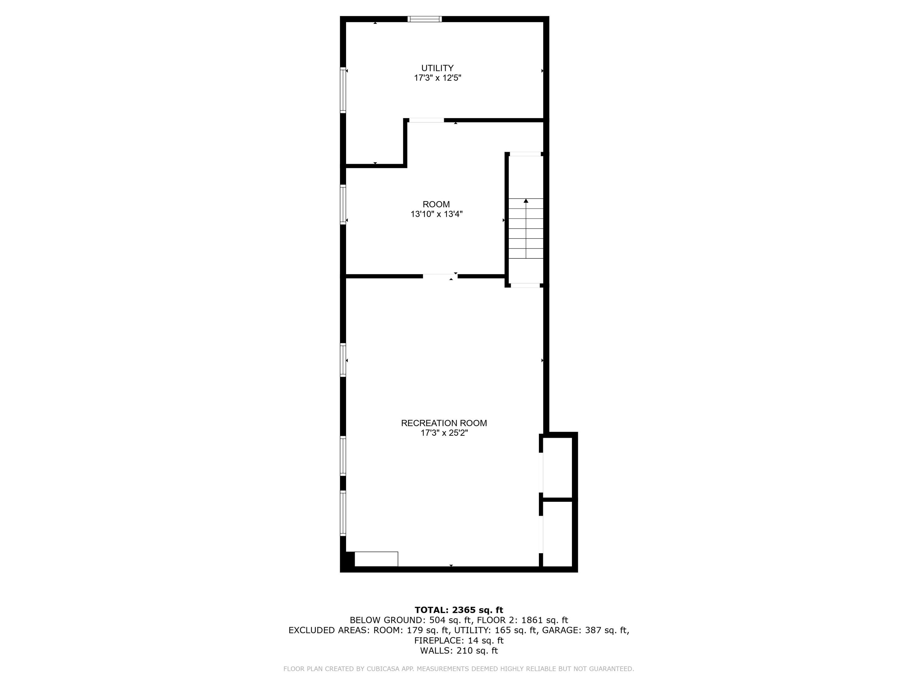 16365 Farmington Road Livonia, MI 48154 - Photo 19 of 19 Basement Floor Plan