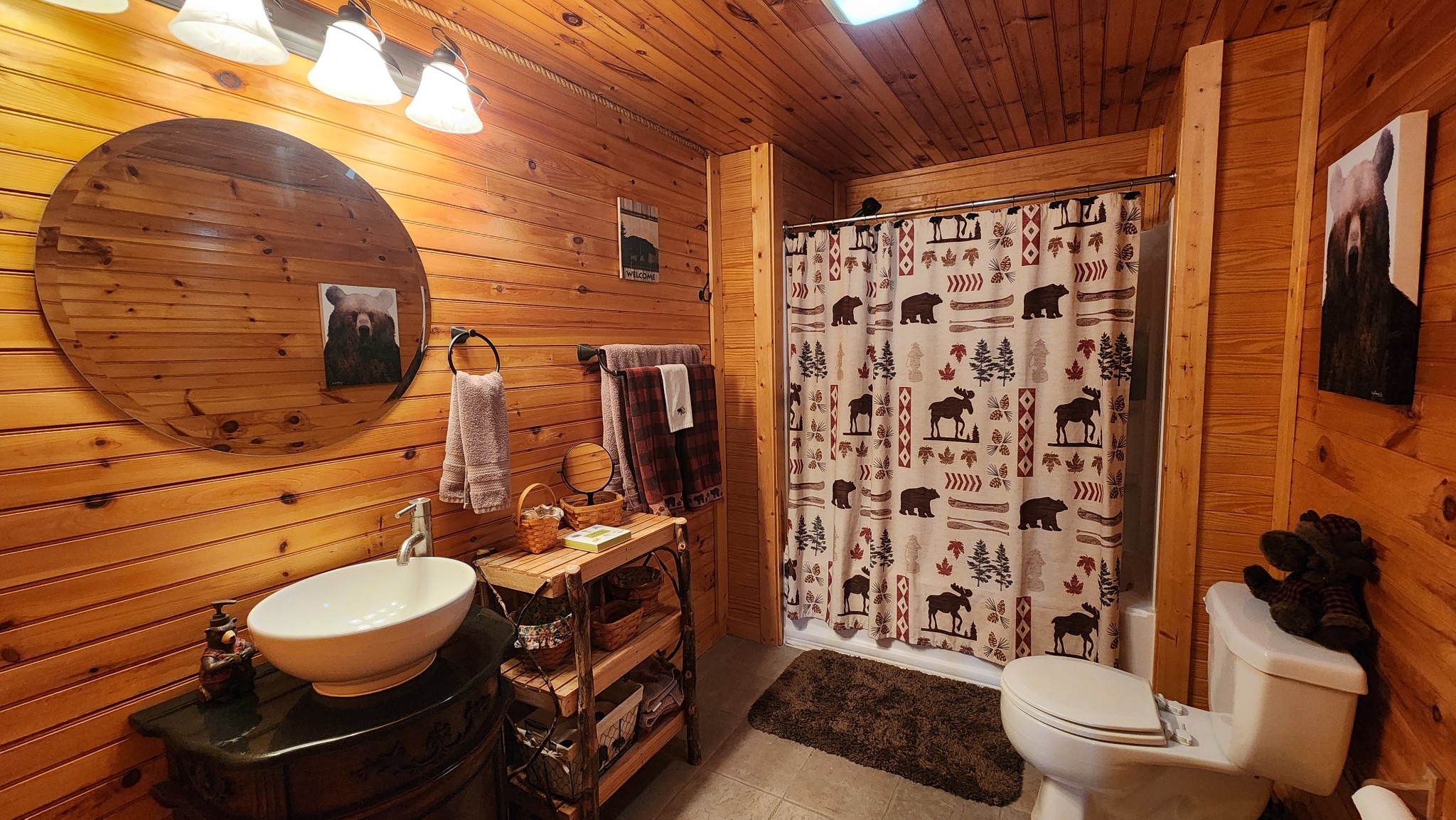 5615 Eastport Road Alpine, TN 38543 - Photo 21 of 83 a bathroom with a toilet and a shower