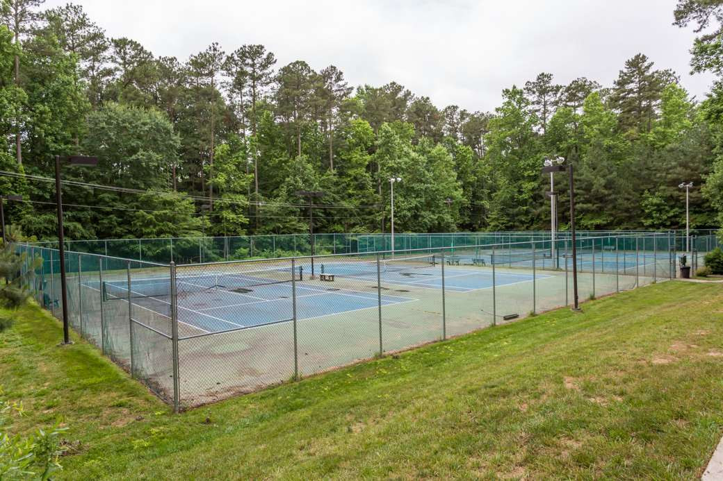 11817 Radner Way Raleigh, NC 27613 - Photo 12 of 15 The neighborhood tennis courts are available and a great amenity that a lot of neighborhoods don't have. Tennis Court