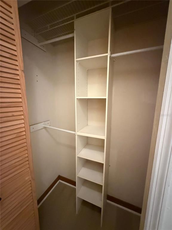 7200 Southwest 8th Avenue, Unit T128 Gainesville, FL 32607 - Photo 24 of 38 a view of an empty walk in closet