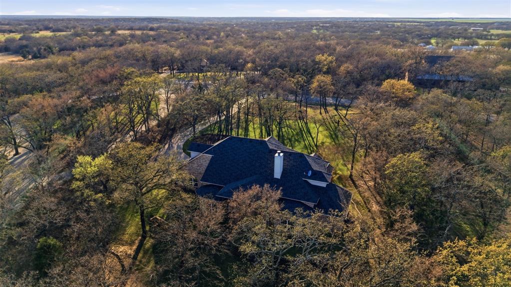 9651 Yellow Rose Lane Pilot Point, TX 76258 - Photo 36 of 38 an aerial view of a house with a yard