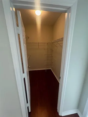a view of closet