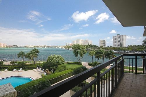 901 East Camino Real, Unit 3B Boca Raton, FL 33432 - Photo 12 of 20 Balcony view, intracoastal/Lake Boca