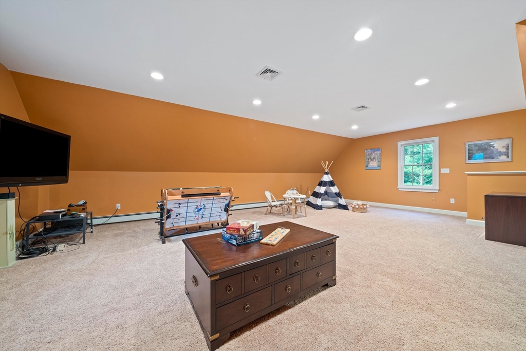 155 Pine Street Medfield, MA 02052 - Photo 24 of 40 a living room with furniture and a flat screen tv